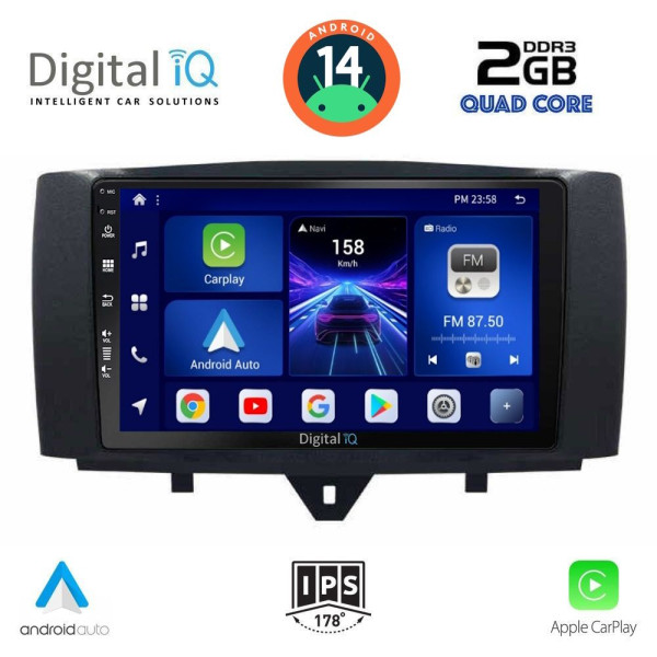 DIGITAL IQ BXC 3622_CPAA (9inc) MULTIMEDIA TABLET for SMART (451) mod. 2010-2015 DIGITAL IQ BXC 3622_CPAA (9inc) MULTIMEDIA TABLET for SMART (451) mod. 2010-2015