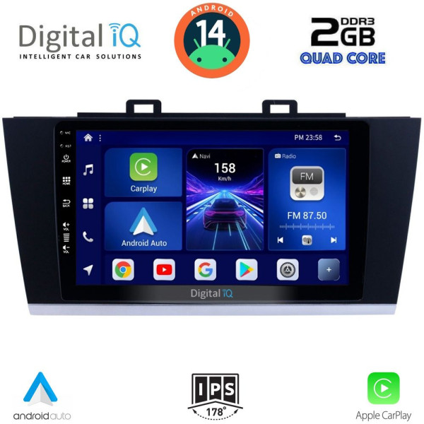 DIGITAL IQ BXC 3668_CPAA (9inc) MULTIMEDIA TABLET for SUBARU LEGACY – OUTBACK mod. 2014-2019 DIGITAL IQ BXC 3668_CPAA (9inc) MULTIMEDIA TABLET for SUBARU LEGACY – OUTBACK mod. 2014-2019