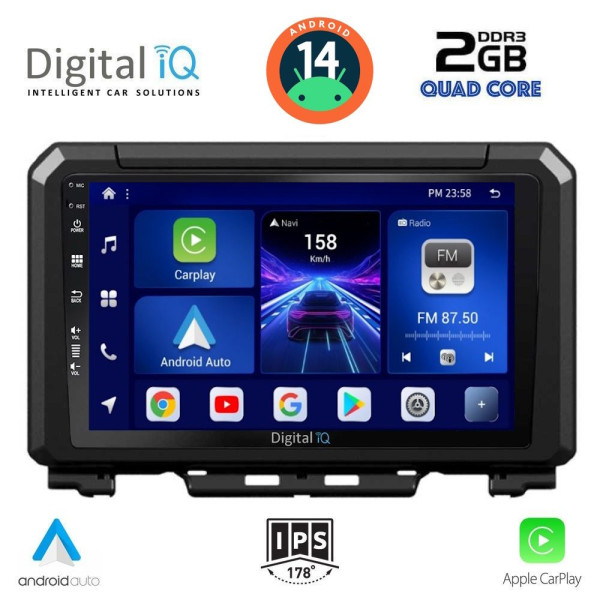 DIGITAL IQ BXC 3679_CPAA (9inc) MULTIMEDIA TABLET for SUZUKI JIMNY mod. 2017> DIGITAL IQ BXC 3679_CPAA (9inc) MULTIMEDIA TABLET for SUZUKI JIMNY mod. 2017>