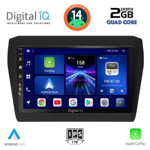 DIGITAL IQ BXC 3686_CPAA (9inc) MULTIMEDIA TABLET for SUZUKI SWIFT mod. 2017>