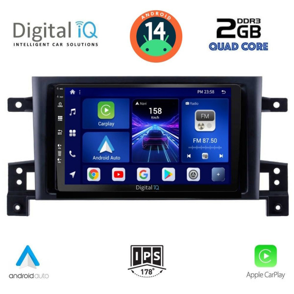 DIGITAL IQ BXC 3696_CPAA (9inc) MULTIMEDIA TABLET for SUZUKI GRAND VITARA mod. 2005-2015 DIGITAL IQ BXC 3696_CPAA (9inc) MULTIMEDIA TABLET for SUZUKI GRAND VITARA mod. 2005-2015