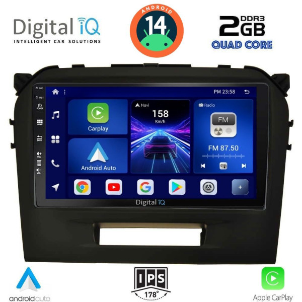 DIGITAL IQ BXC 3697_CPAA (9inc) MULTIMEDIA TABLET for SUZUKI VITARA mod. 2016-2022 DIGITAL IQ BXC 3697_CPAA (9inc) MULTIMEDIA TABLET for SUZUKI VITARA mod. 2016-2022
