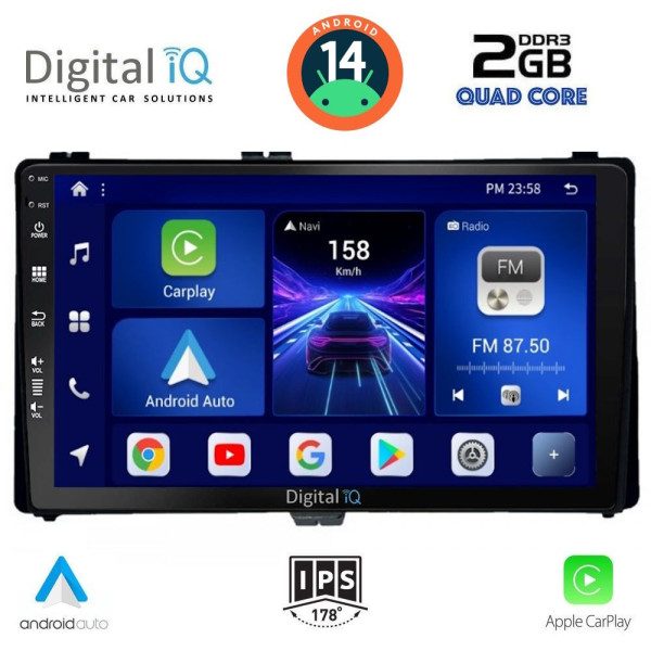 DIGITAL IQ BXC 3703_CPAA (9inc) MULTIMEDIA TABLET for TOYOTA AURIS mod. 2015> – AYGO X mod. 2022> – COROLLA mod. 2017-2019 DIGITAL IQ BXC 3703_CPAA (9inc) MULTIMEDIA TABLET for TOYOTA AURIS mod. 2015> – AYGO X mod. 2022> – COROLLA mod. 2017-2019