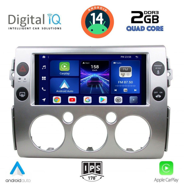 DIGITAL IQ BXC 3717_CPAA (9inc) MULTIMEDIA TABLET for TOYOTA FJ CRUISER mod. 2007-2013 DIGITAL IQ BXC 3717_CPAA (9inc) MULTIMEDIA TABLET for TOYOTA FJ CRUISER mod. 2007-2013