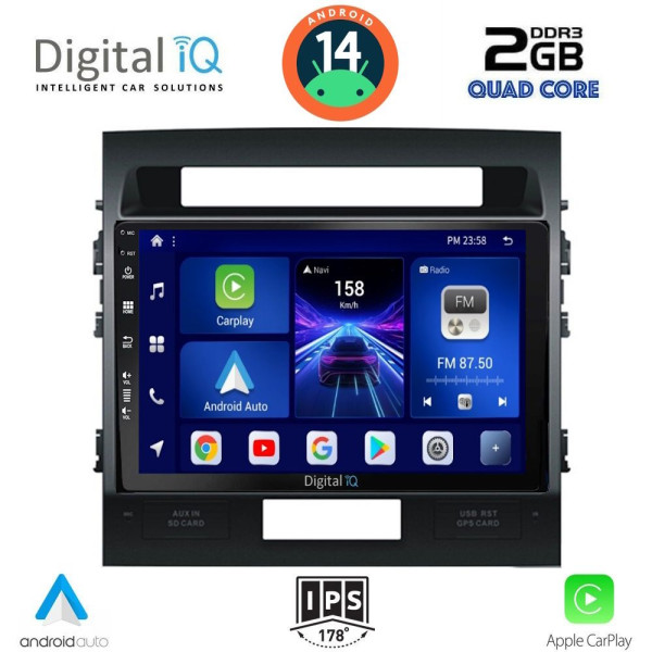 DIGITAL IQ BXC 3724_CPAA (10inc) MULTIMEDIA TABLET for TOYOTA LANDCRUISER mod. 2008-2015 DIGITAL IQ BXC 3724_CPAA (10inc) MULTIMEDIA TABLET for TOYOTA LANDCRUISER mod. 2008-2015