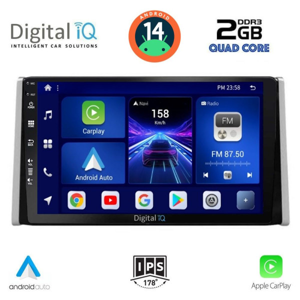 DIGITAL IQ BXC 3734_CPAA (10inc) MULTIMEDIA TABLET for TOYOTA RAV 4 mod. 2019> DIGITAL IQ BXC 3734_CPAA (10inc) MULTIMEDIA TABLET for TOYOTA RAV 4 mod. 2019>
