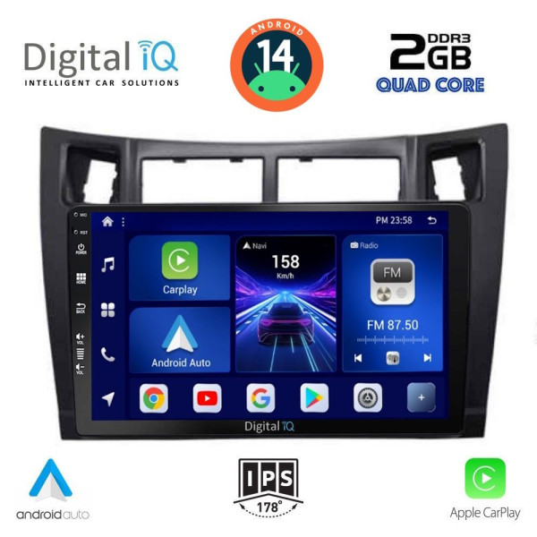 DIGITAL IQ BXC 3736_CPAA (9inc) MULTIMEDIA TABLET for TOYOTA YARIS mod. 2006-2011 DIGITAL IQ BXC 3736_CPAA (9inc) MULTIMEDIA TABLET for TOYOTA YARIS mod. 2006-2011