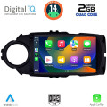DIGITAL IQ BXC 3737FL_CPAA (9inc) MULTIMEDIA TABLET for TOYOTA YARIS mod. 2015-2020