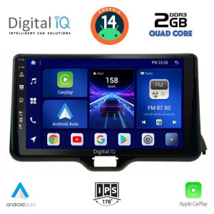 DIGITAL IQ BXC 3738_CPAA (10inc) MULTIMEDIA TABLET for TOYOTA YARIS mod. 2020> - MAZDA 2 mod. 2023>