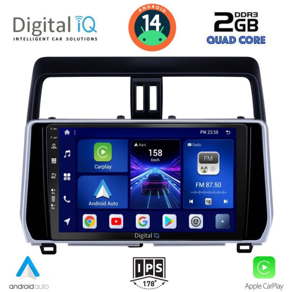 DIGITAL IQ BXC 3739_CPAA (10inc) MULTIMEDIA TABLET for TOYOTA LAND CRUISER mod. 2019> DIGITAL IQ BXC 3739_CPAA (10inc) MULTIMEDIA TABLET for TOYOTA LAND CRUISER mod. 2019>