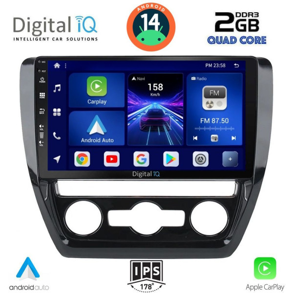 DIGITAL IQ BXC 3741_CPAA (10inc) MULTIMEDIA TABLET for VW JETTA mod. 2010-2016