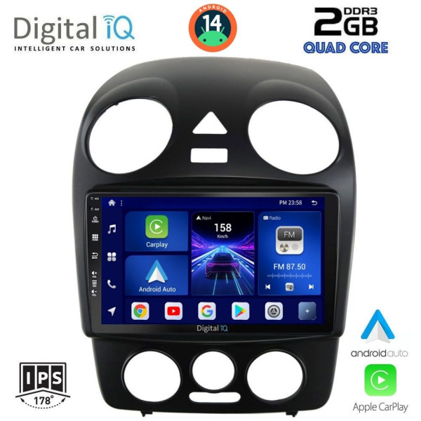 DIGITAL IQ BXC 3742_CPAA (9inc) MULTIMEDIA TABLET for VW BEETLE mod. 2004-2011 DIGITAL IQ BXC 3742_CPAA (9inc) MULTIMEDIA TABLET for VW BEETLE mod. 2004-2011