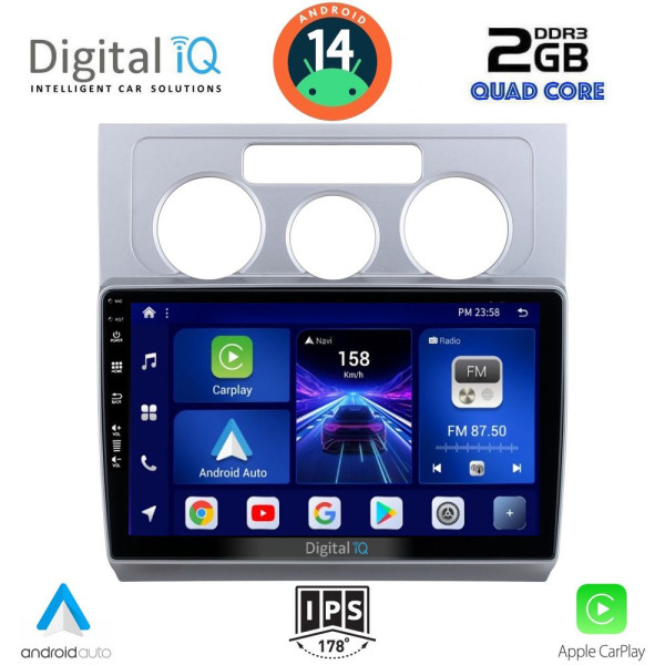 DIGITAL IQ BXC 3767_CPAA A/C (10inc) MULTIMEDIA TABLET for VW TOURAN mod. 2003-2010 DIGITAL IQ BXC 3767_CPAA A/C (10inc) MULTIMEDIA TABLET for VW TOURAN mod. 2003-2010