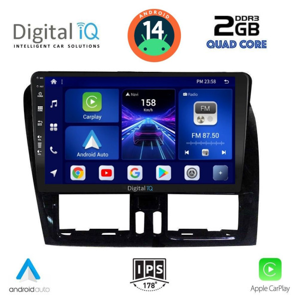 DIGITAL IQ BXC 3787_CPAA (9inc) MULTIMEDIA TABLET for VOLVO XC60 mod. 2009-2017 DIGITAL IQ BXC 3787_CPAA (9inc) MULTIMEDIA TABLET for VOLVO XC60 mod. 2009-2017