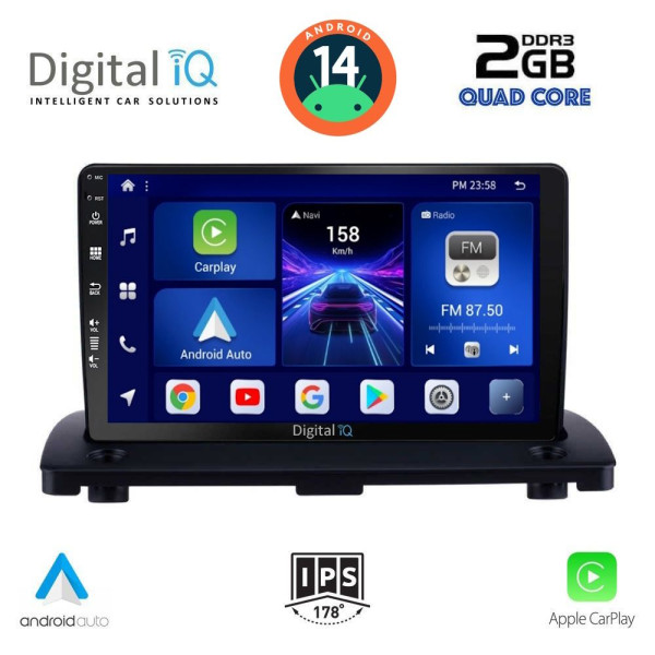 DIGITAL IQ BXC 3789_CPAA (9inc) MULTIMEDIA TABLET for VOLVO XC90 mod. 2002-2014 DIGITAL IQ BXC 3789_CPAA (9inc) MULTIMEDIA TABLET for VOLVO XC90 mod. 2002-2014