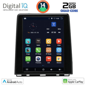 DIGITAL IQ BXC 3947_CPAA (LOW VERSION) TESLA STYLE  for RENAULT CLIO 5 mod. 2019>