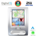 DIGITAL IQ BXC 3967_CPAA TESLA STYLE for NISSAN XTRAIL mod. 2007-2014