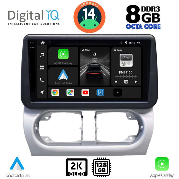 DIGITAL IQ BXF 11500_CPAA (9inc) MULTIMEDIA TABLET for OPEL CORSA C mod 2000-2006 - TIGRA mod. 2004-2009
