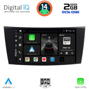 DIGITAL IQ BXF 5407_CPAA (8inc) MULTIMEDIA TABLET for MERCEDES E W211 – CLS mod. 2003-2009