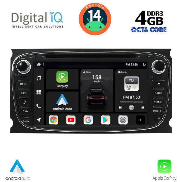 DIGITAL IQ BXF 603B_CPAA (7'' DECK) MULTIMEDIA SYSTEM for FORD mod. 2007-2011 DIGITAL IQ BXF 603B_CPAA (7'' DECK) MULTIMEDIA SYSTEM for FORD mod. 2007-2011