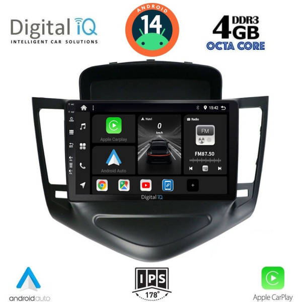 DIGITAL IQ BXF 6076_CPAA (9inc) MULTIMEDIA TABLET for CHEVROLET CRUZE mod. 2008-2012