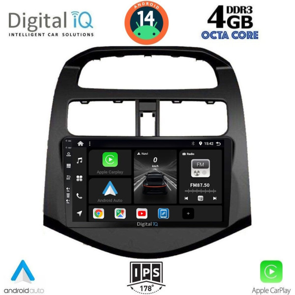 DIGITAL IQ BXF 6078_CPAA (9inc) MULTIMEDIA TABLET for CHEVROLET SPARK mod. 2009-2015 DIGITAL IQ BXF 6078_CPAA (9inc) MULTIMEDIA TABLET for CHEVROLET SPARK mod. 2009-2015