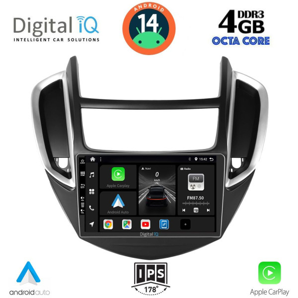 DIGITAL IQ BXF 6080_CPAA (9inc) MULTIMEDIA TABLET for CHEVROLET TRAX mod. 2014-2022 DIGITAL IQ BXF 6080_CPAA (9inc) MULTIMEDIA TABLET for CHEVROLET TRAX mod. 2014-2022