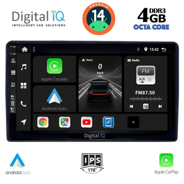 DIGITAL IQ BXF 6081_CPAA (9inc) MULTIMEDIA TABLET for CITROEN – PEUGEOT mod. 2008-2018 DIGITAL IQ BXF 6081_CPAA (9inc) MULTIMEDIA TABLET for CITROEN – PEUGEOT mod. 2008-2018