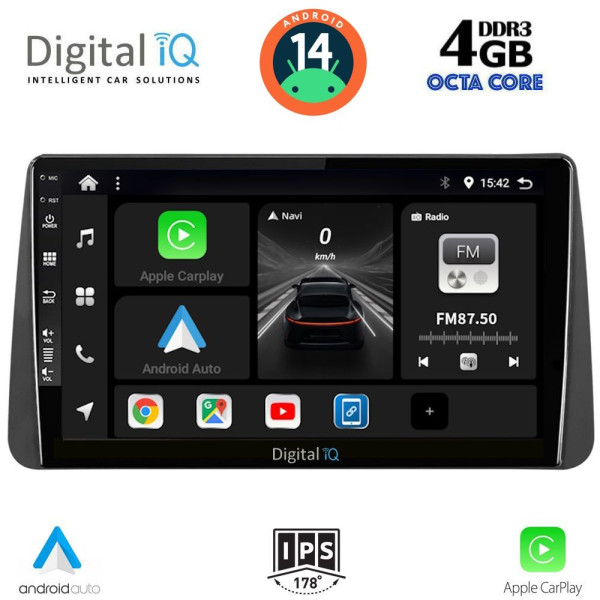 DIGITAL IQ BXF 6149_CPAA DASH (9inc) MULTIMEDIA TABLET for FIAT TIPO mod. 2018-2023 DIGITAL IQ BXF 6149_CPAA DASH (9inc) MULTIMEDIA TABLET for FIAT TIPO mod. 2018-2023