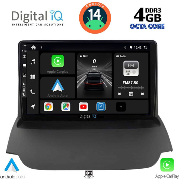 DIGITAL IQ BXF 6150_CPAA (9inc) MULTIMEDIA TABLET for FORD ECOSPORT mod. 2012-2018 DIGITAL IQ BXF 6150_CPAA (9inc) MULTIMEDIA TABLET for FORD ECOSPORT mod. 2012-2018