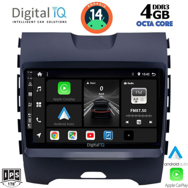 DIGITAL IQ BXF 6152_CPAA (9inc) MULTIMEDIA TABLET for FORD EDGE mod. 2015> DIGITAL IQ BXF 6152_CPAA (9inc) MULTIMEDIA TABLET for FORD EDGE mod. 2015>