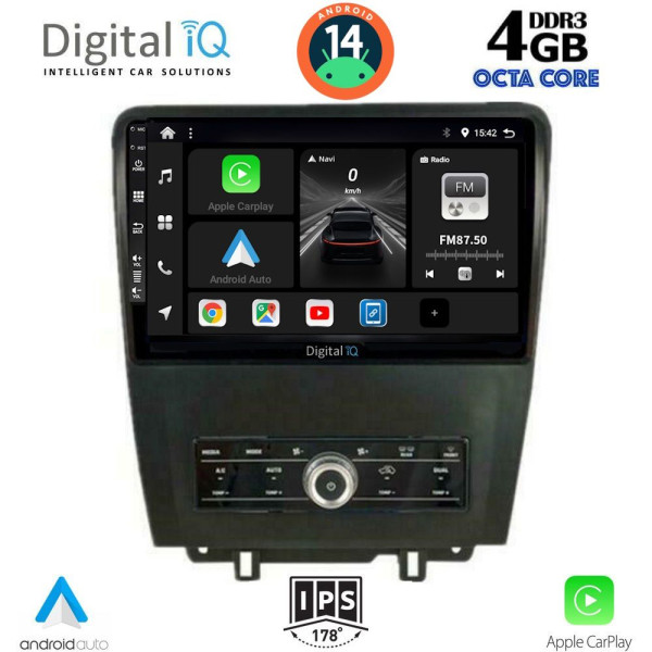 DIGITAL IQ BXF 6165_CPAA (9inc) MULTIMEDIA TABLET for FORD MUSTANG mod. 2010-2015 DIGITAL IQ BXF 6165_CPAA (9inc) MULTIMEDIA TABLET for FORD MUSTANG mod. 2010-2015