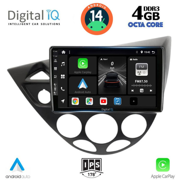 DIGITAL IQ BXF 6169_CPAA (9inc) MULTIMEDIA TABLET for FORD FOCUS mod. 1998-2004 DIGITAL IQ BXF 6169_CPAA (9inc) MULTIMEDIA TABLET for FORD FOCUS mod. 1998-2004