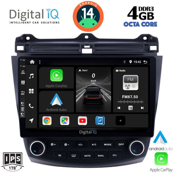 DIGITAL IQ BXF 6182_CPAA (10inc) MULTIMEDIA TABLET for HONDA ACCORD mod. 2003-2007 DIGITAL IQ BXF 6182_CPAA (10inc) MULTIMEDIA TABLET for HONDA ACCORD mod. 2003-2007