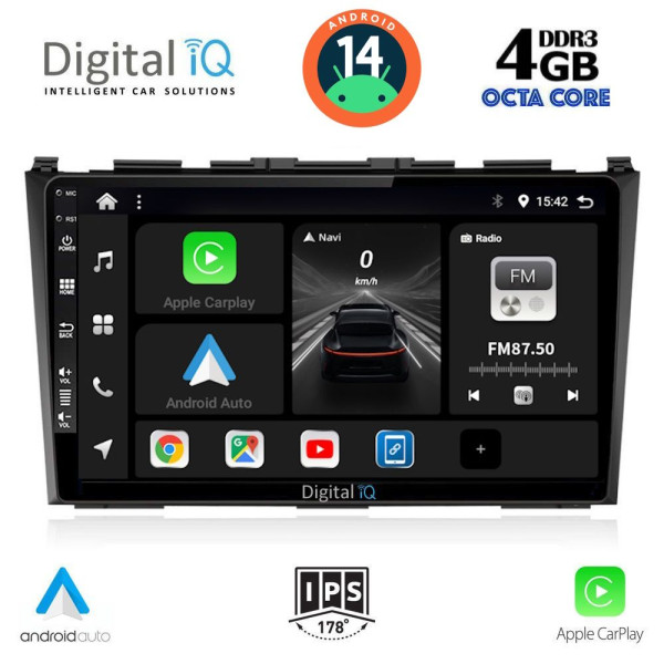 DIGITAL IQ BXF 6197_CPAA (9inc) MULTIMEDIA TABLET for HONDA CRV mod. 2006-2012 DIGITAL IQ BXF 6197_CPAA (9inc) MULTIMEDIA TABLET for HONDA CRV mod. 2006-2012