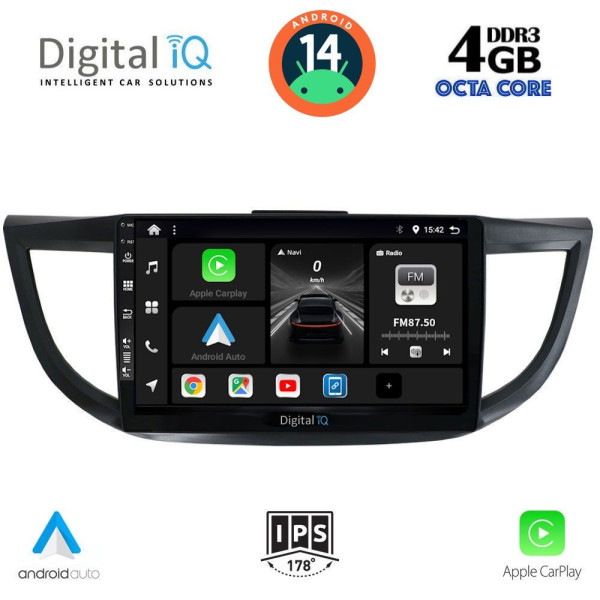DIGITAL IQ BXF 6198_CPAA (10inc) MULTIMEDIA TABLET for HONDA CRV mod. 2013-2017 DIGITAL IQ BXF 6198_CPAA (10inc) MULTIMEDIA TABLET for HONDA CRV mod. 2013-2017