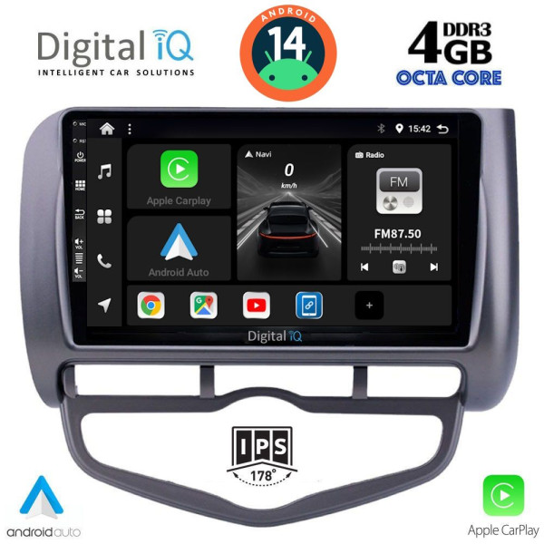 DIGITAL IQ BXF 6210_CPAA CLIMA (9inc) MULTIMEDIA TABLET for HONDA JAZZ mod. 2002-2008 DIGITAL IQ BXF 6210_CPAA CLIMA (9inc) MULTIMEDIA TABLET for HONDA JAZZ mod. 2002-2008