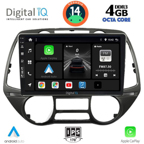 DIGITAL IQ BXF 6226_CPAA (9inc) MULTIMEDIA TABLET for HYUNDAI i20 mod. 2008-2013 DIGITAL IQ BXF 6226_CPAA (9inc) MULTIMEDIA TABLET for HYUNDAI i20 mod. 2008-2013