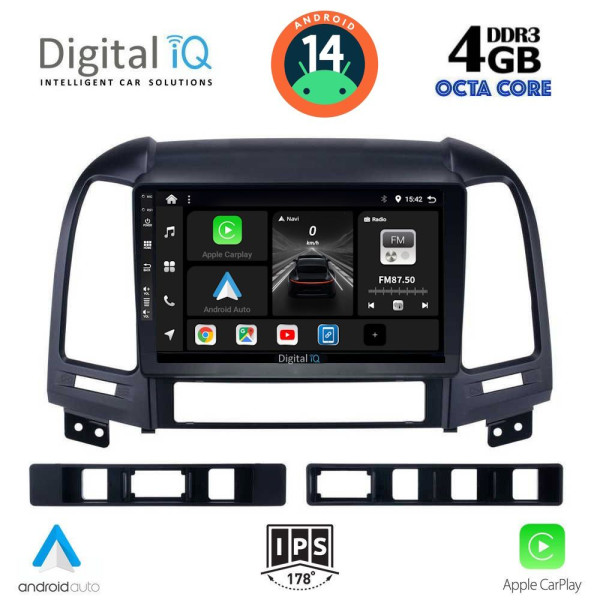 DIGITAL IQ BXF 6239_CPAA (9inc) MULTIMEDIA TABLET for HYUNDAI SANTA FE mod. 2005-2013 DIGITAL IQ BXF 6239_CPAA (9inc) MULTIMEDIA TABLET for HYUNDAI SANTA FE mod. 2005-2013