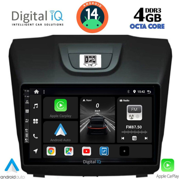 DIGITAL IQ BXF 6255_CPAA (9inc) MULTIMEDIA TABLET for ISUZU DMAX mod. 2012> DIGITAL IQ BXF 6255_CPAA (9inc) MULTIMEDIA TABLET for ISUZU DMAX mod. 2012>