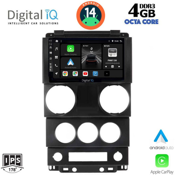 DIGITAL IQ BXF 6292_CPAA (9inc) MULTIMEDIA TABLET for JEEP WRANGLER mod. 2006-2011 DIGITAL IQ BXF 6292_CPAA (9inc) MULTIMEDIA TABLET for JEEP WRANGLER mod. 2006-2011