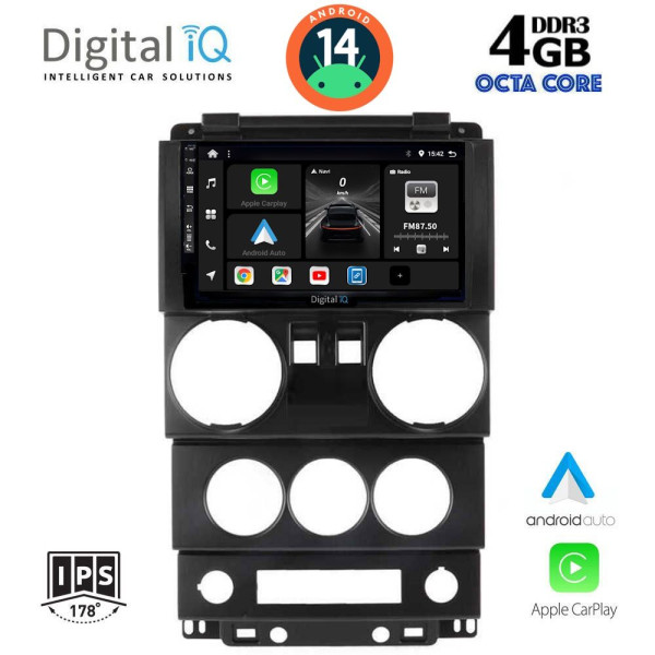 DIGITAL IQ BXF 6293_CPAA (9inc) MULTIMEDIA TABLET for JEEP WRANGLER mod. 2006-2011 DIGITAL IQ BXF 6293_CPAA (9inc) MULTIMEDIA TABLET for JEEP WRANGLER mod. 2006-2011