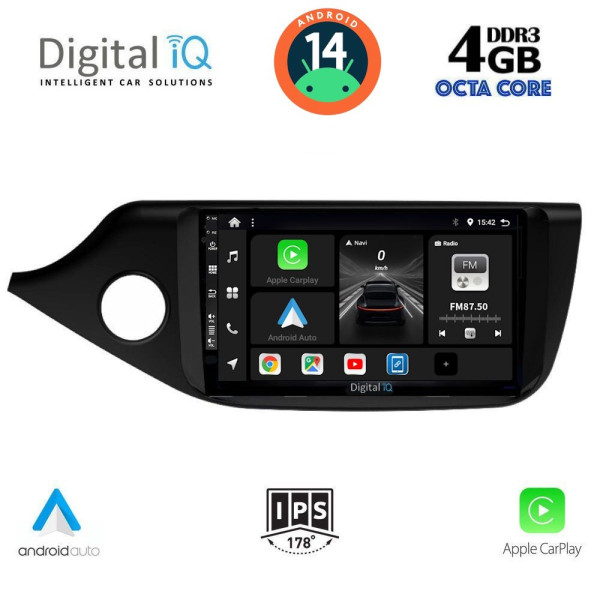 DIGITAL IQ BXF 6302_CPAA (9inc) MULTIMEDIA TABLET for KIA CEED mod. 2012-2018 DIGITAL IQ BXF 6302_CPAA (9inc) MULTIMEDIA TABLET for KIA CEED mod. 2012-2018