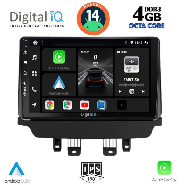 DIGITAL IQ BXF 6362_CPAA (9inc) MULTIMEDIA TABLET for MAZDA 2 mod. 2014>