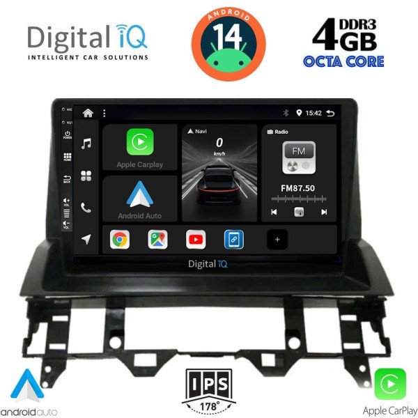 DIGITAL IQ BXF 6376_CPAA DASH (10inc) MULTIMEDIA TABLET for MAZDA 6 mod. 2002-2008