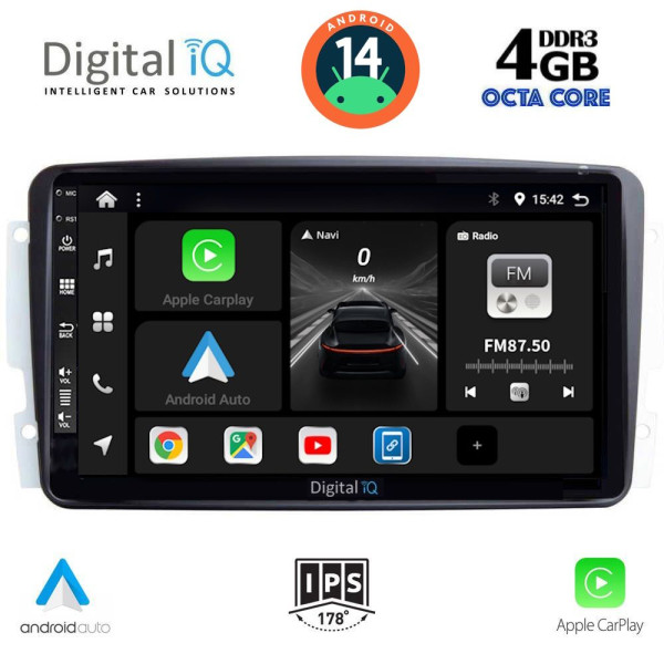 DIGITAL IQ BXF 6401_CPAA (9inc) MULTIMEDIA TABLET for MERCEDES CLK (W209) mod. 2000-2004 DIGITAL IQ BXF 6401_CPAA (9inc) MULTIMEDIA TABLET for MERCEDES CLK (W209) mod. 2000-2004