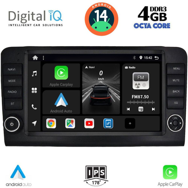 DIGITAL IQ BXF 6416_CPAA (9inc) MULTIMEDIA TABLET for MERCEDES ML (W164) – GL (X164) mod. 2005-2011 DIGITAL IQ BXF 6416_CPAA (9inc) MULTIMEDIA TABLET for MERCEDES ML (W164) – GL (X164) mod. 2005-2011