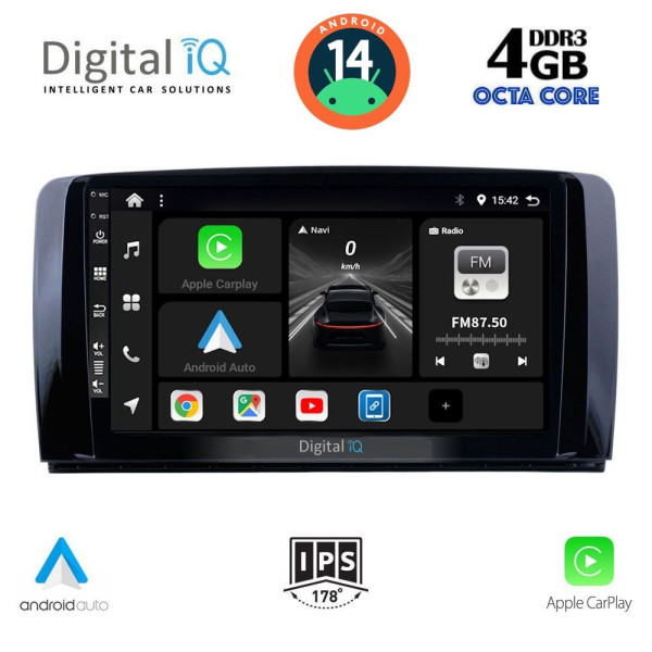 DIGITAL IQ BXF 6422_CPAA (9inc) MULTIMEDIA TABLET for MERCEDES R (W251) mod. 2006-2015 DIGITAL IQ BXF 6422_CPAA (9inc) MULTIMEDIA TABLET for MERCEDES R (W251) mod. 2006-2015
