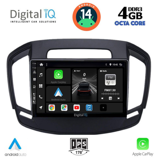 DIGITAL IQ BXF 6492_CPAA (9inc) MULTIMEDIA TABLET for OPEL INSIGNIA  mod.2014-2017