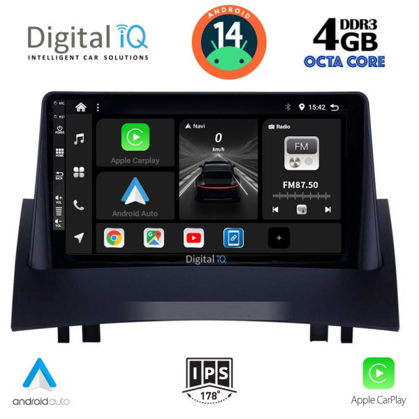 DIGITAL IQ BXF 6555_CPAA (9inc) MULTIMEDIA TABLET for RENAULT MEGANE 2 mod. 2002-2008 DIGITAL IQ BXF 6555_CPAA (9inc) MULTIMEDIA TABLET for RENAULT MEGANE 2 mod. 2002-2008